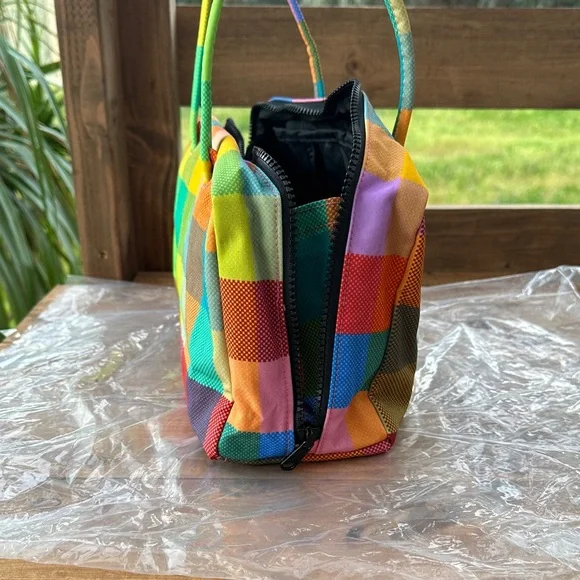 Baggu Madras Bowler Bag - Picture 3 of 5